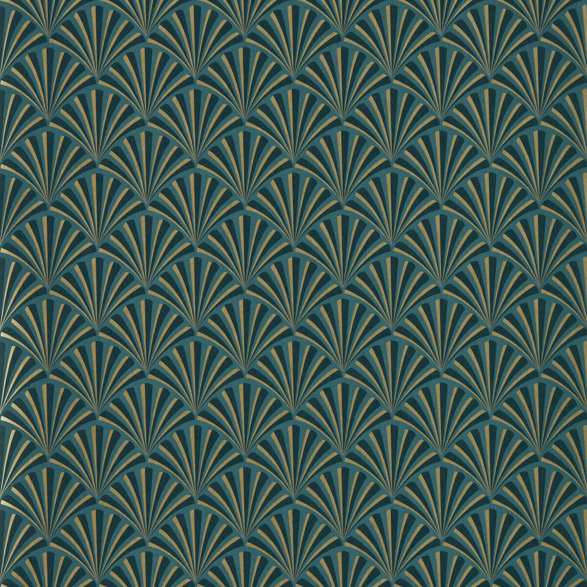 w016404cac0-chrysler-teal-wp-clarke-and-clarke - CLARKE AND CLARKE Wallpaper