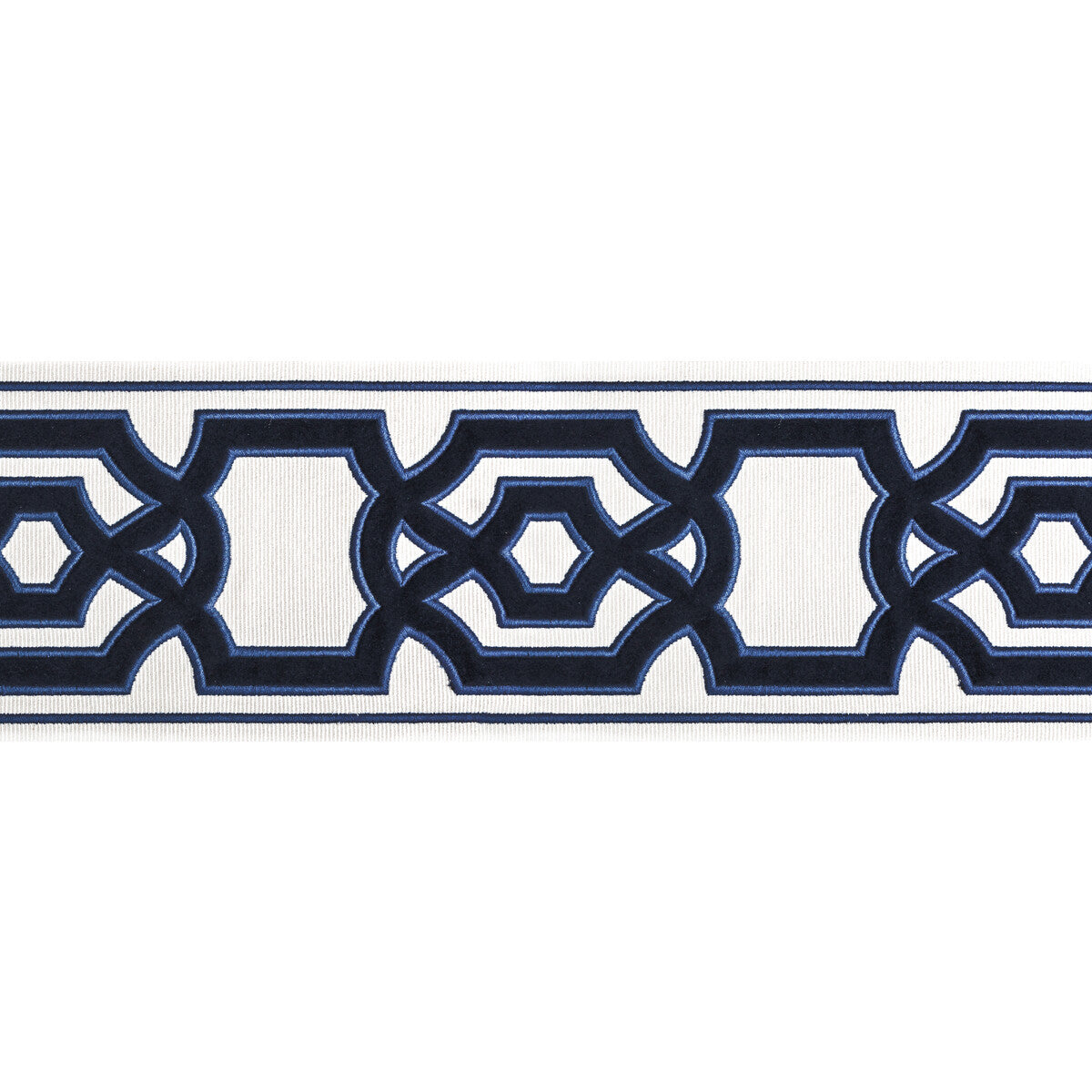 t8022102500-cerise-tape-navy-brunschwig-fils - BRUNSCHWIG & FILS Trim