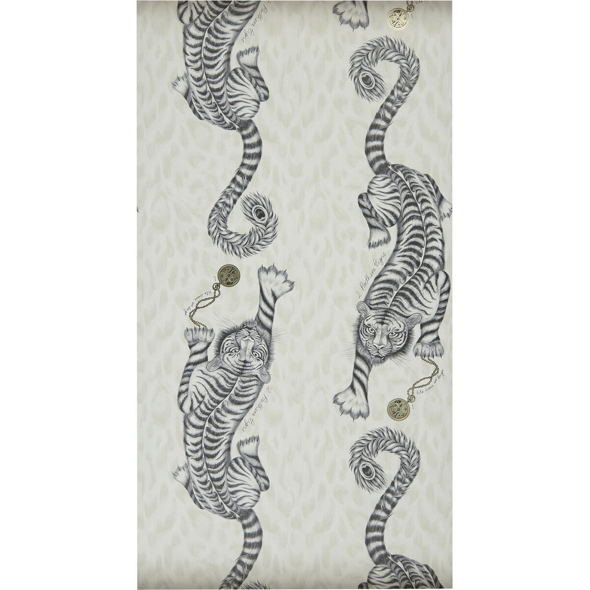 w010502cac0-tigris-monochrome-clarke-and-clarke - CLARKE AND CLARKE Wallpaper