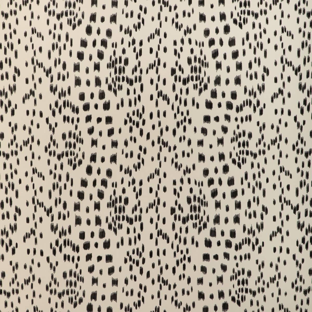br-795859700-les-touches-cotton-print-black-brunschwig-fils - BRUNSCHWIG & FILS Fabric