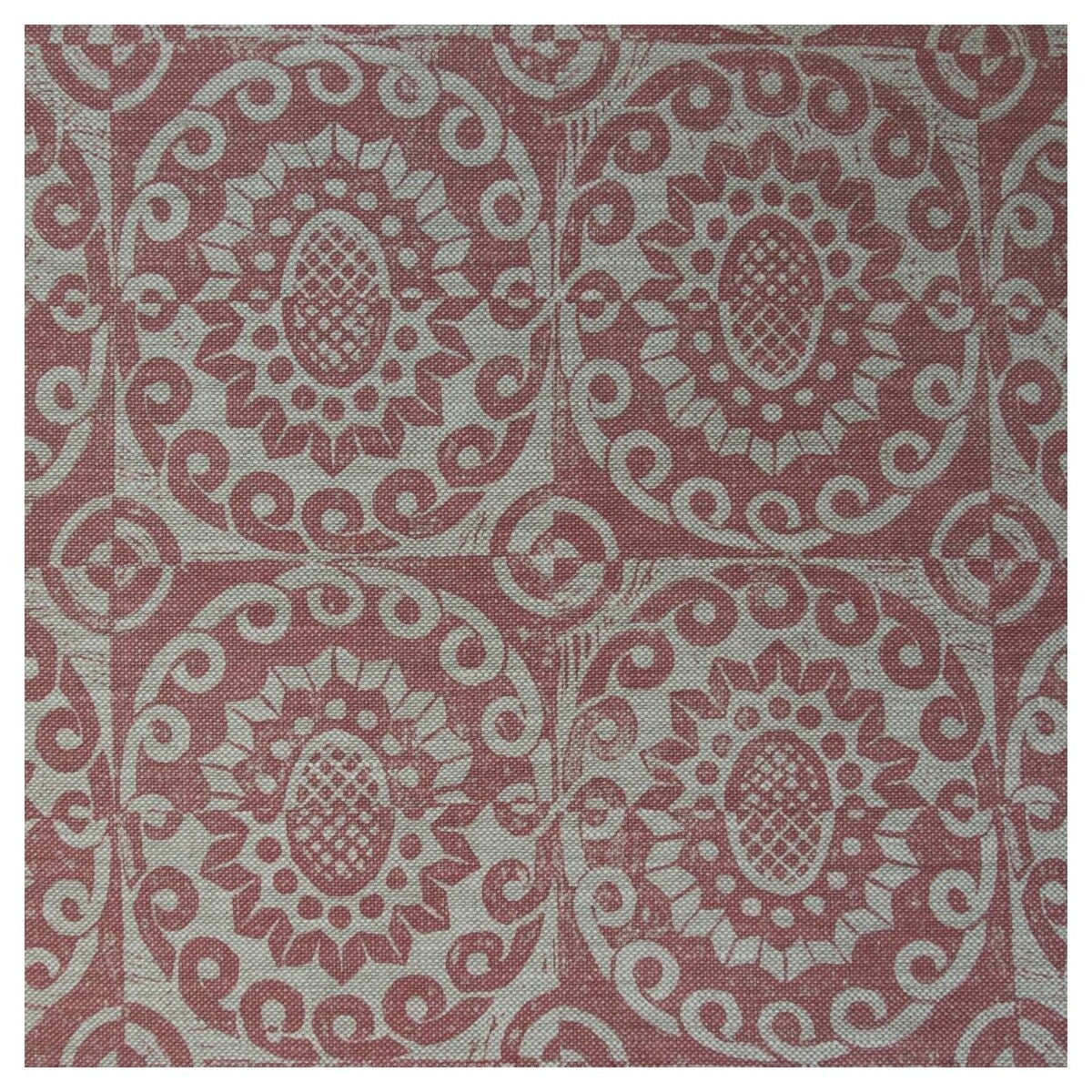 bfc-362870-pineapple-on-oatmeal-pink-lee-jofa - LEE JOFA Fabric