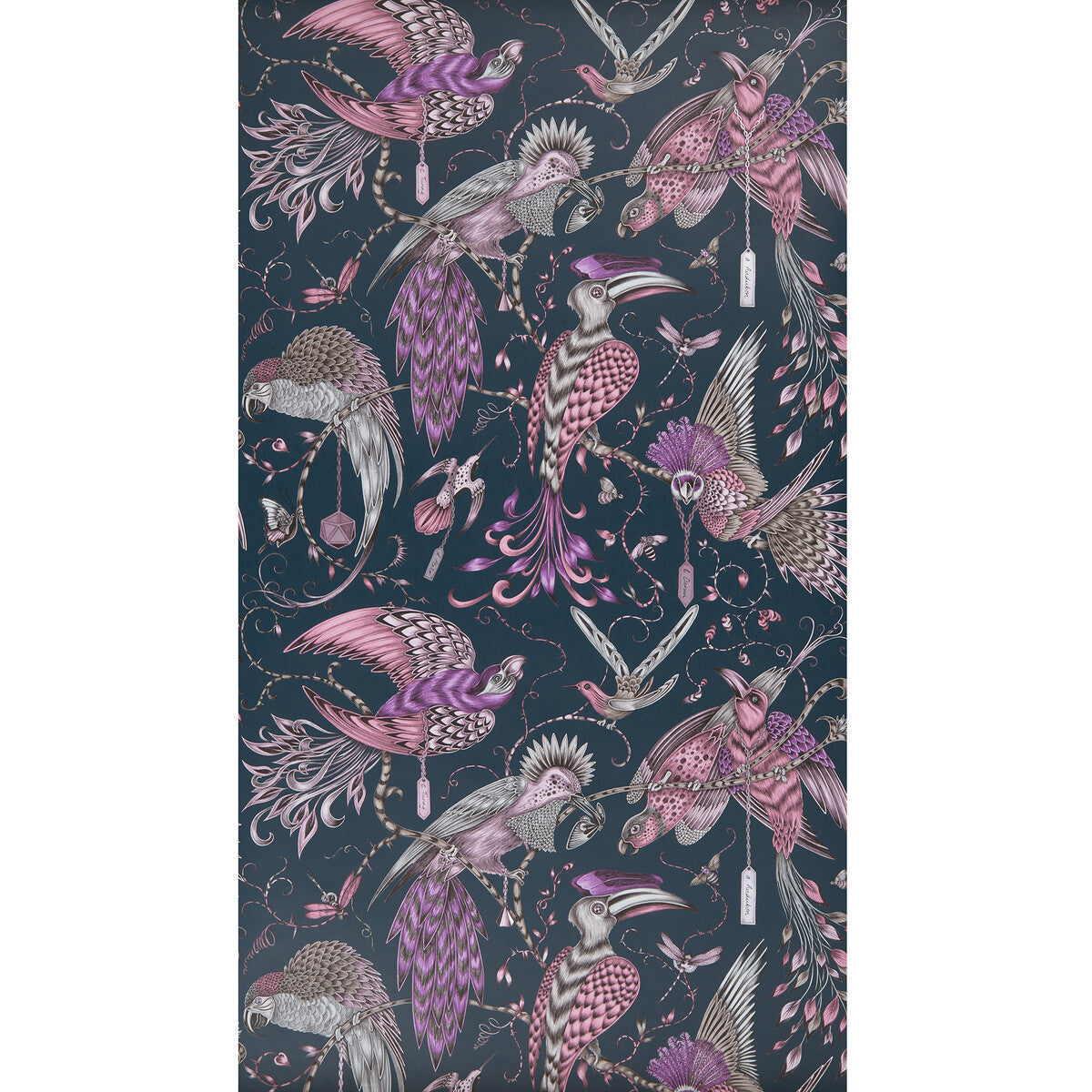 w009904cac0-audubon-pink-clarke-and-clarke - CLARKE AND CLARKE Wallpaper