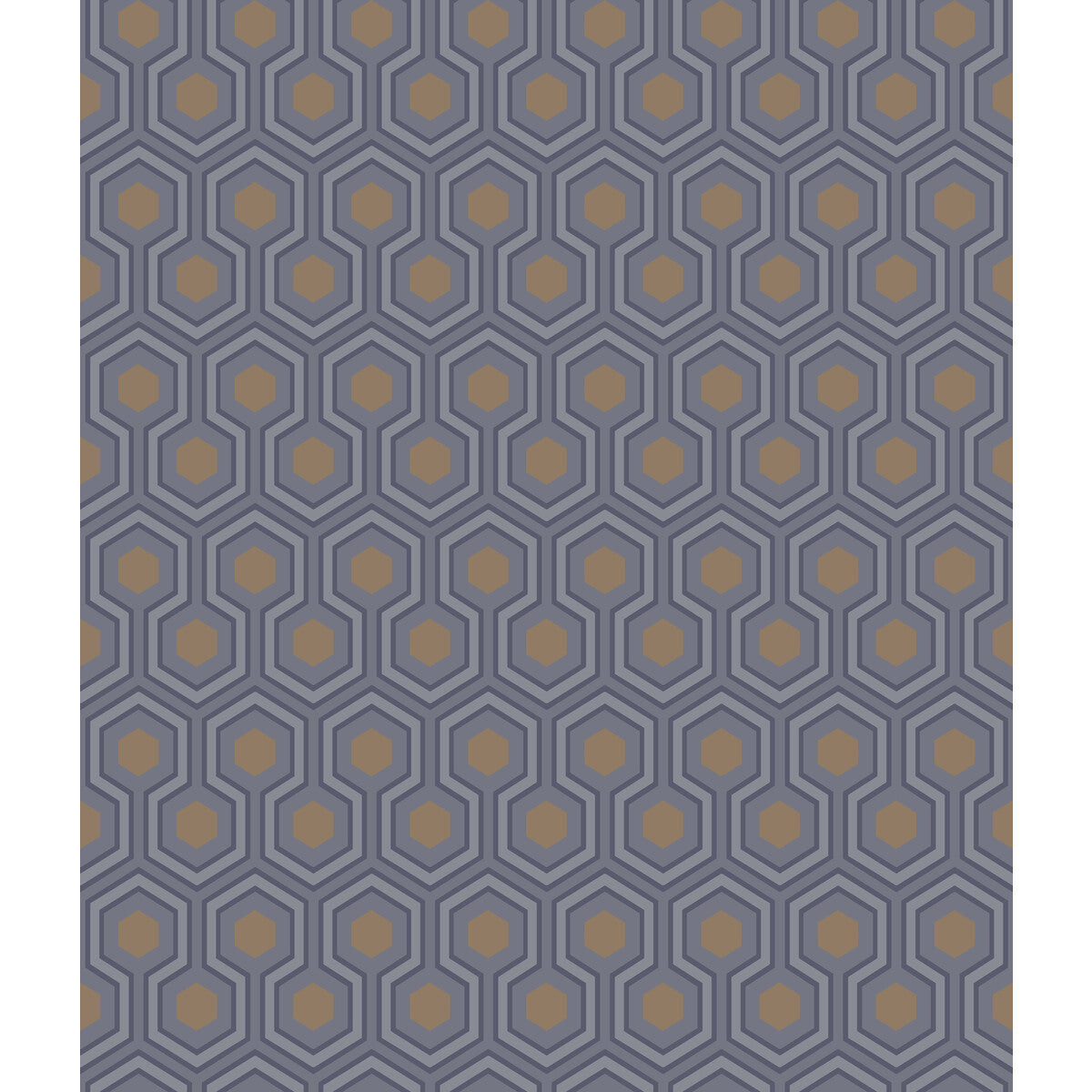 953015cs0-hicks-hexagon-dk-grybronz-cole-son - COLE & SON Wallpaper