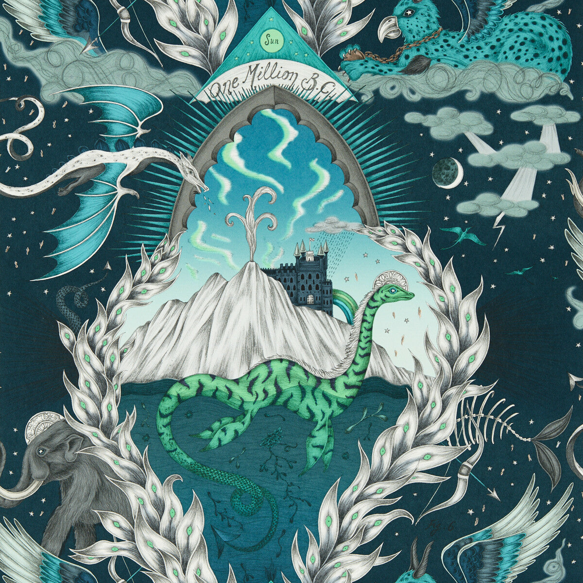 w021401cac0-highlandia-marine-wp-clarke-and-clarke - CLARKE AND CLARKE Wallpaper