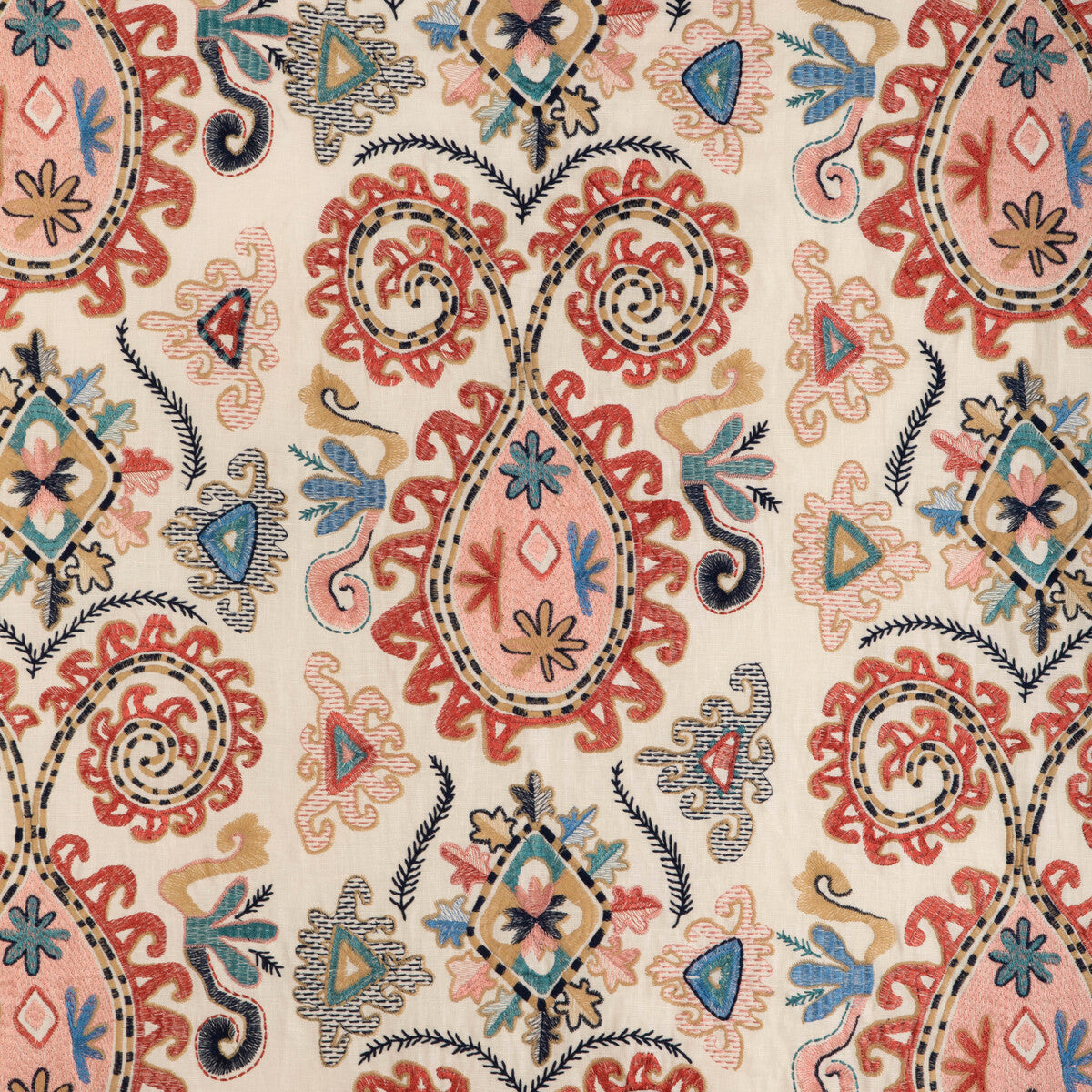 80231171950-lavali-emb-coralsky-brunschwig-fils - BRUNSCHWIG & FILS Fabric
