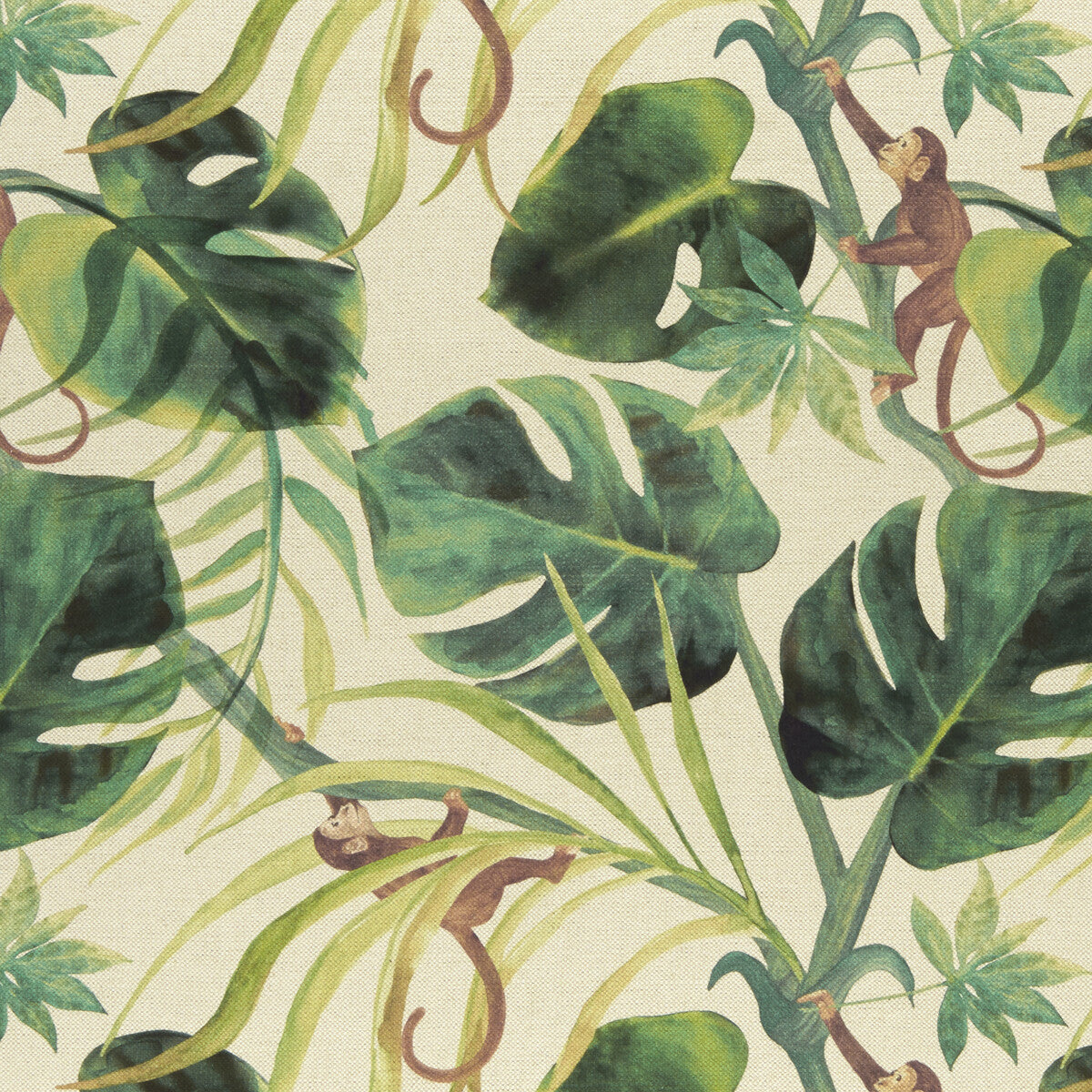 f099803cac0-monkey-business-natural-clarke-and-clarke - CLARKE AND CLARKE Fabric