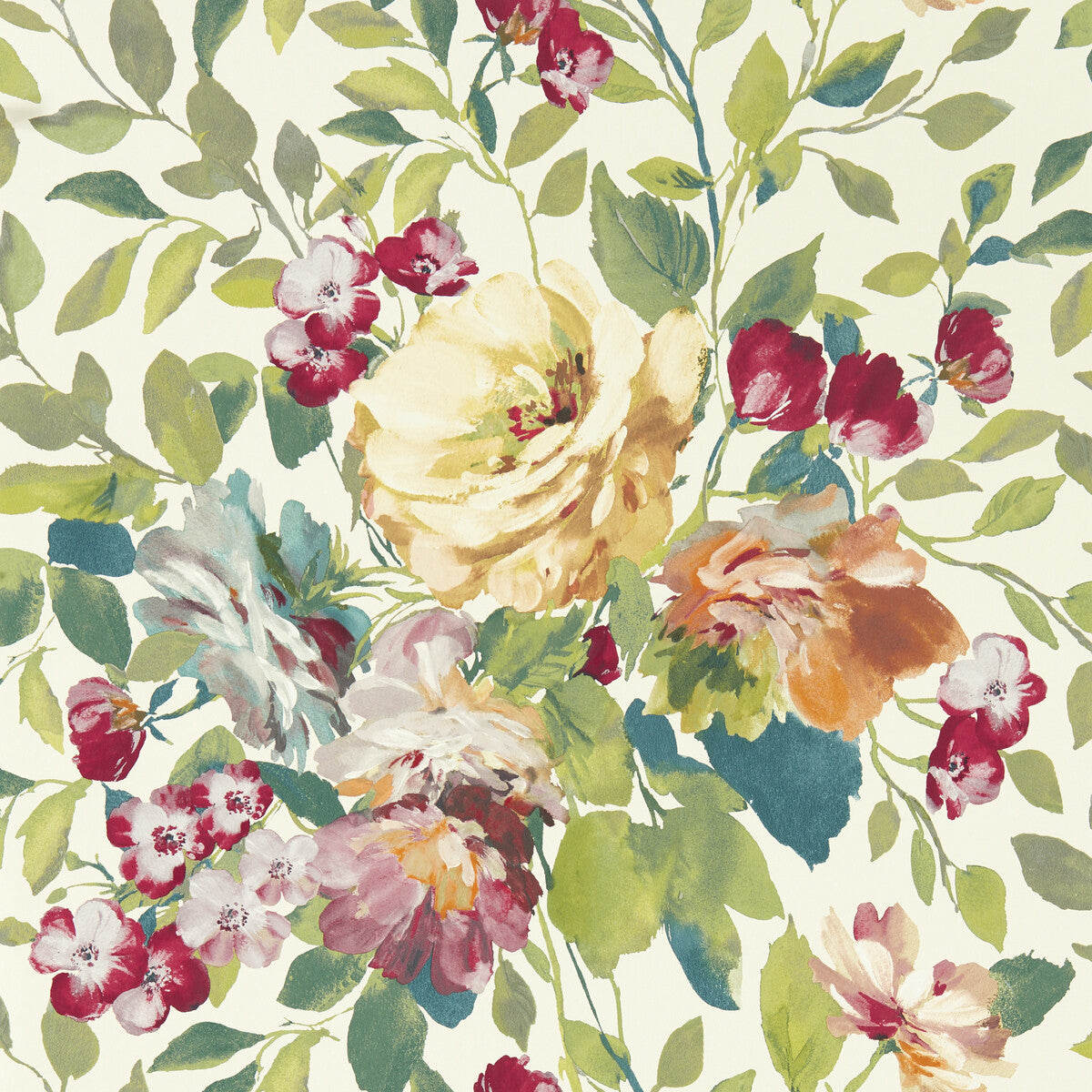 w013904cac0-bloom-multi-wp-clarke-and-clarke - CLARKE AND CLARKE Wallpaper