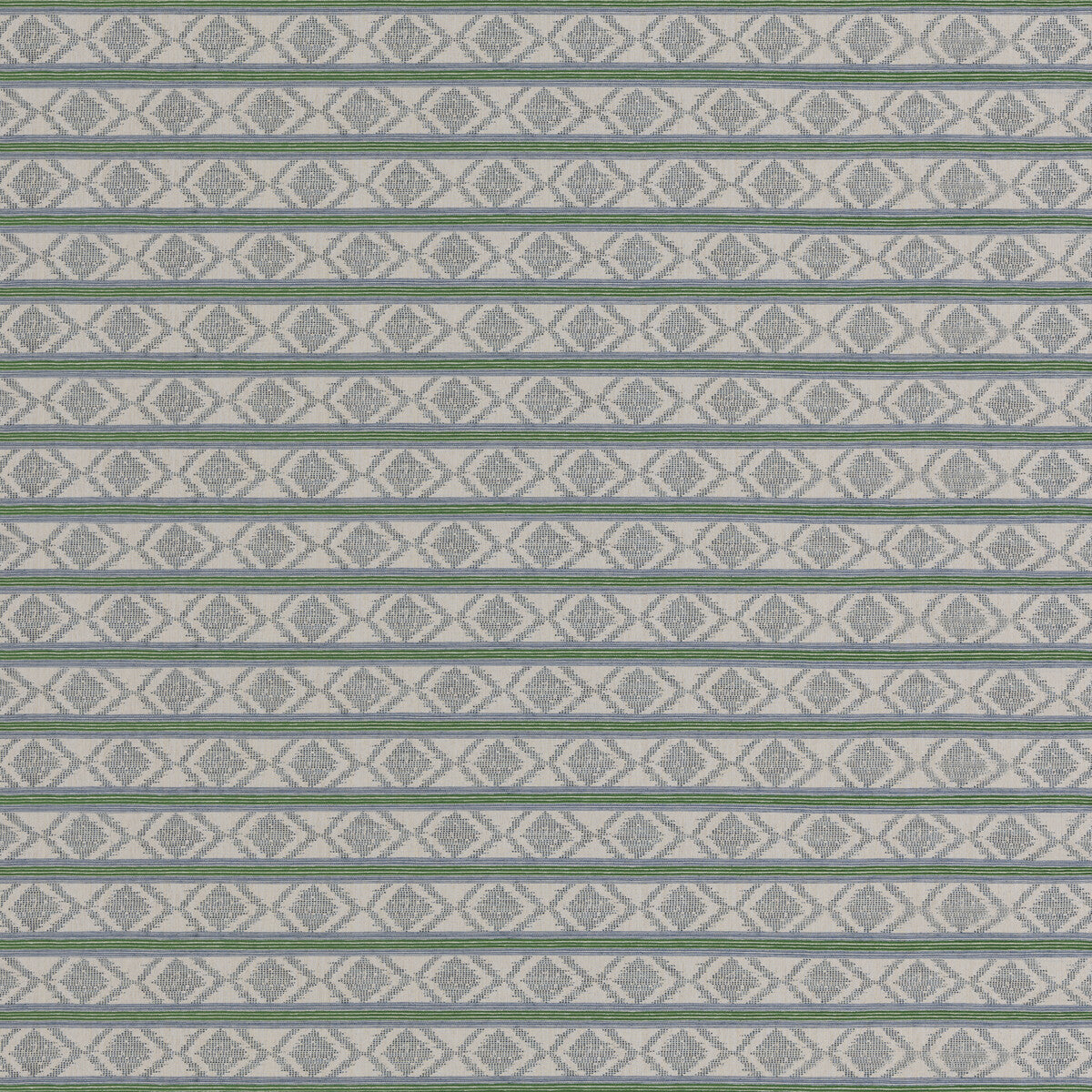 bf1103470-burford-stripe-bluegreen-g-p-j-baker - G P & J BAKER Fabric