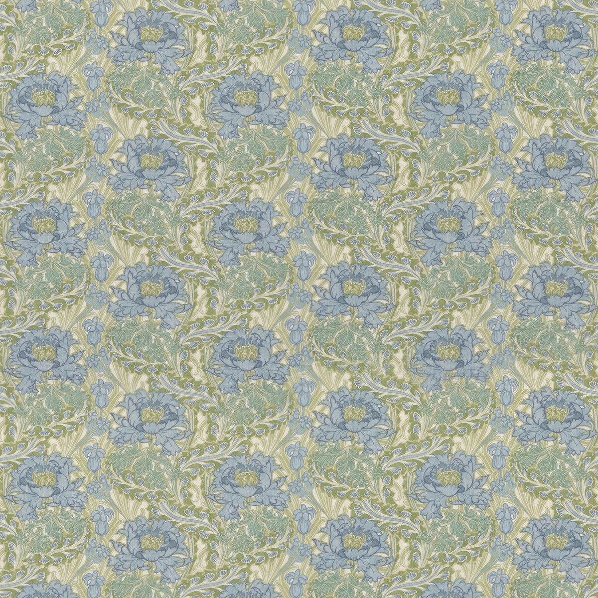 bp1098310-little-brantwood-bluegreen-g-p-j-baker - G P & J BAKER Fabric