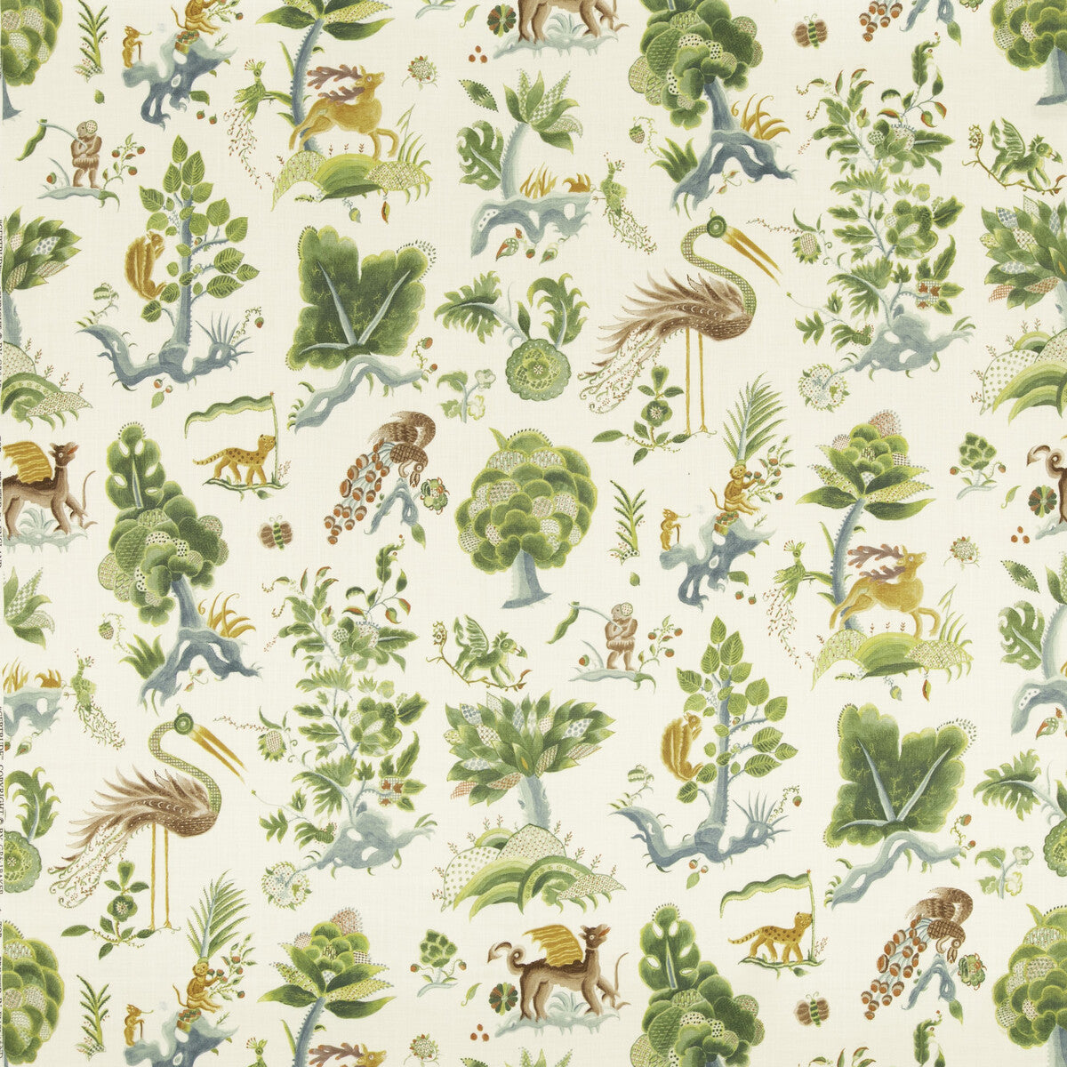 bp1107320-gertrude-emeraldblue-g-p-j-baker - G P & J BAKER Fabric