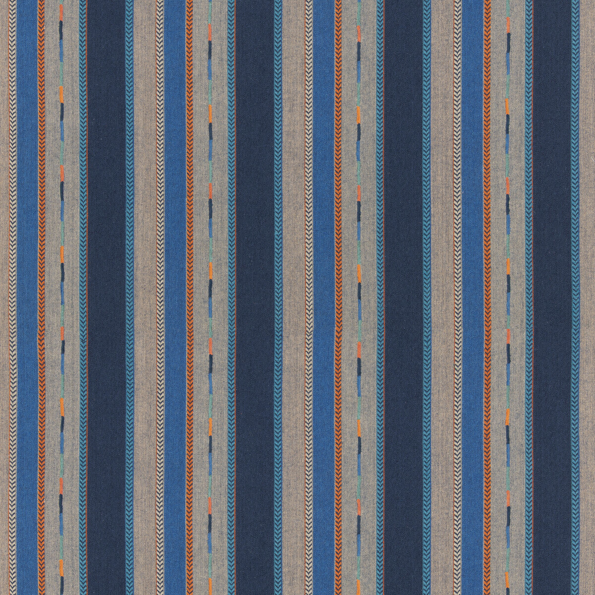 bf1106220-bunty-indigo-g-p-j-baker - G P & J BAKER Fabric