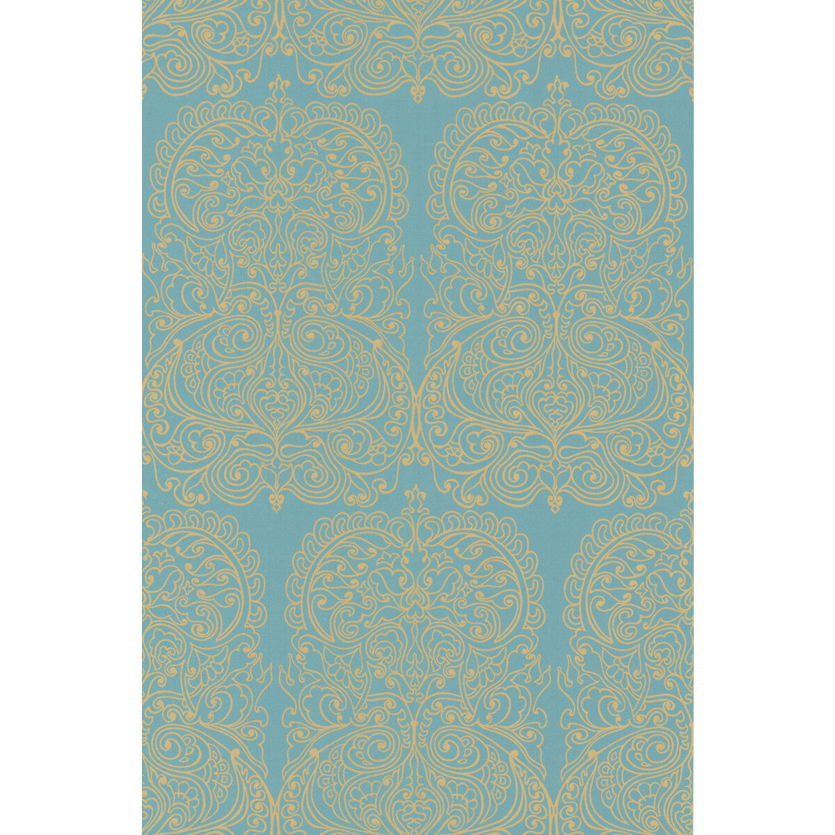 692107cs0-alpana-goldaqua-cole-son - COLE & SON Wallpaper