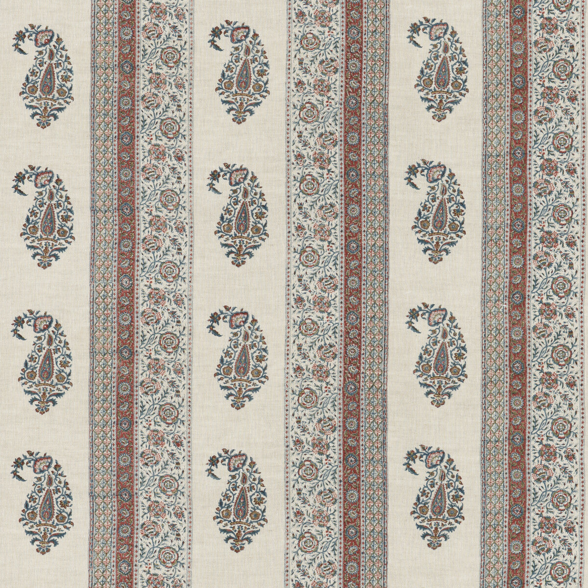 bp1091520-portobello-redblue-g-p-j-baker - G P & J BAKER Fabric