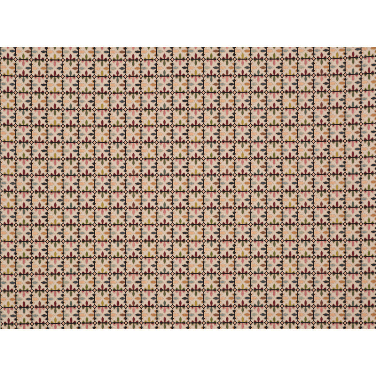 80141111950-porthos-redblue-brunschwig-fils - BRUNSCHWIG & FILS Fabric