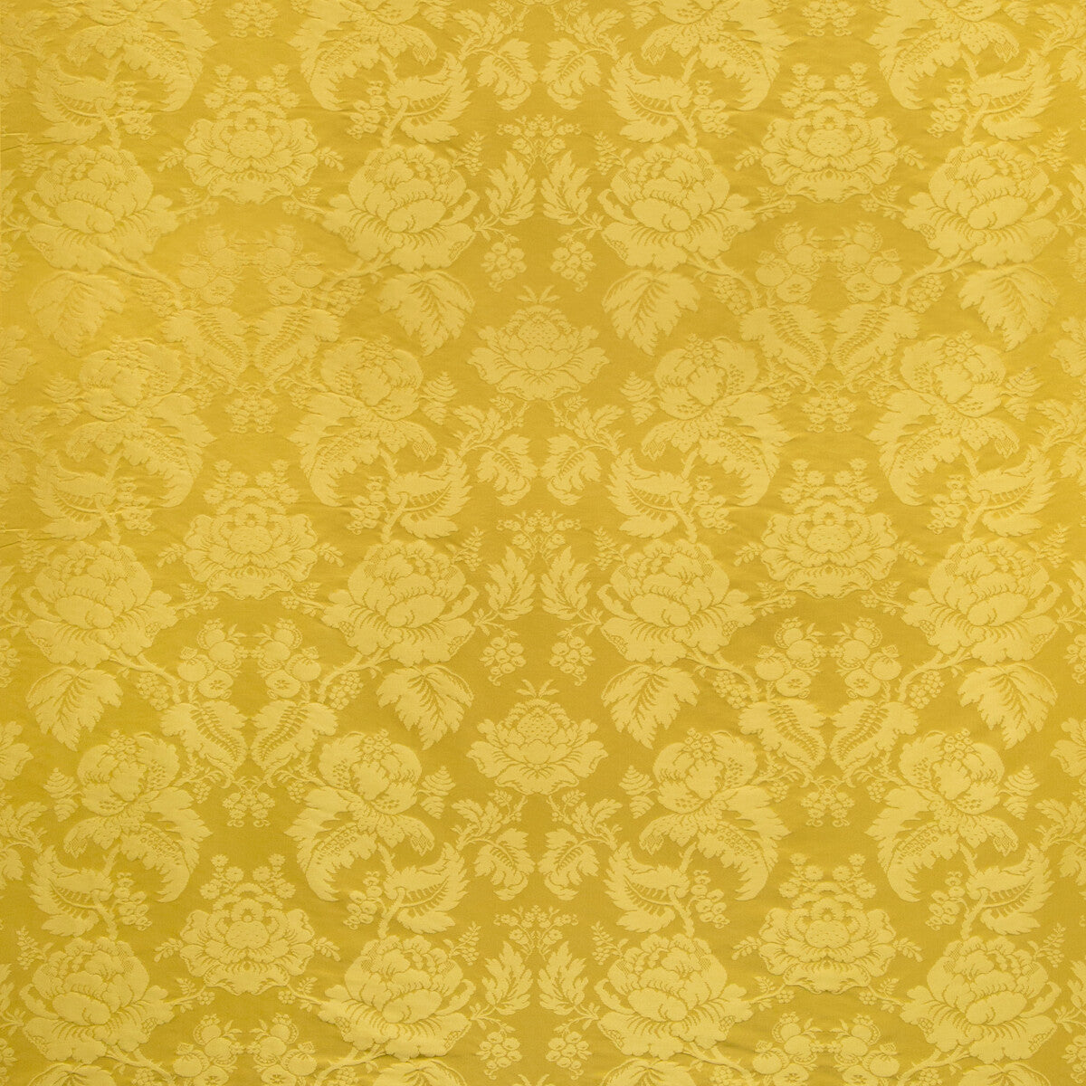 br-8103540-moulins-damask-canary-brunschwig-fils - BRUNSCHWIG & FILS Fabric