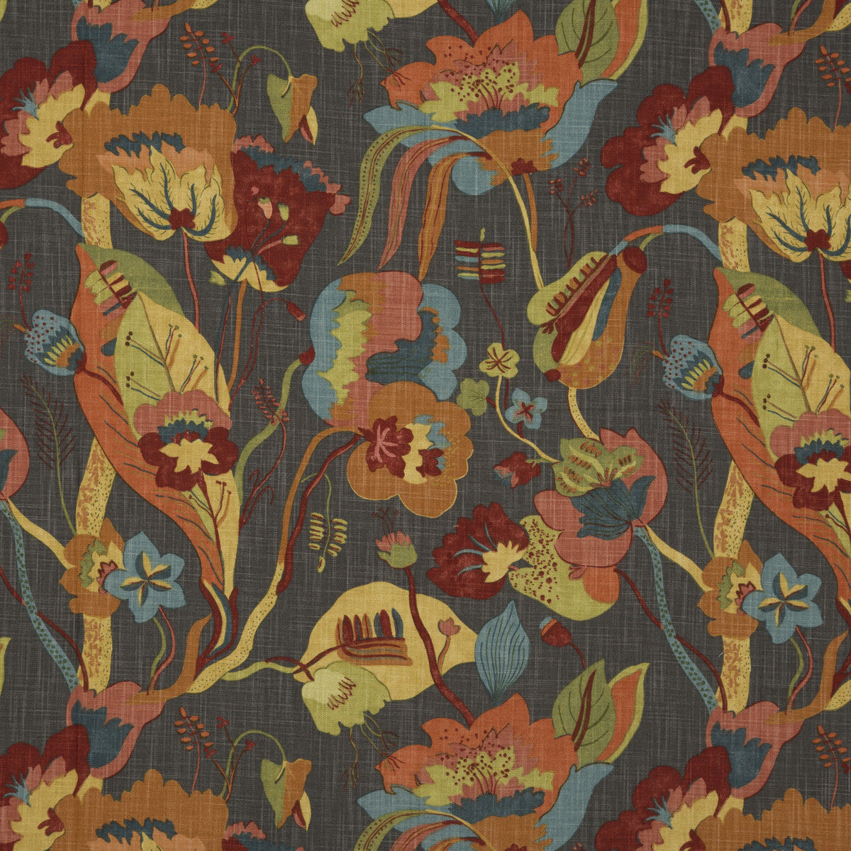 bp1063110-california-spicecharcoal-g-p-j-baker - G P & J BAKER Fabric
