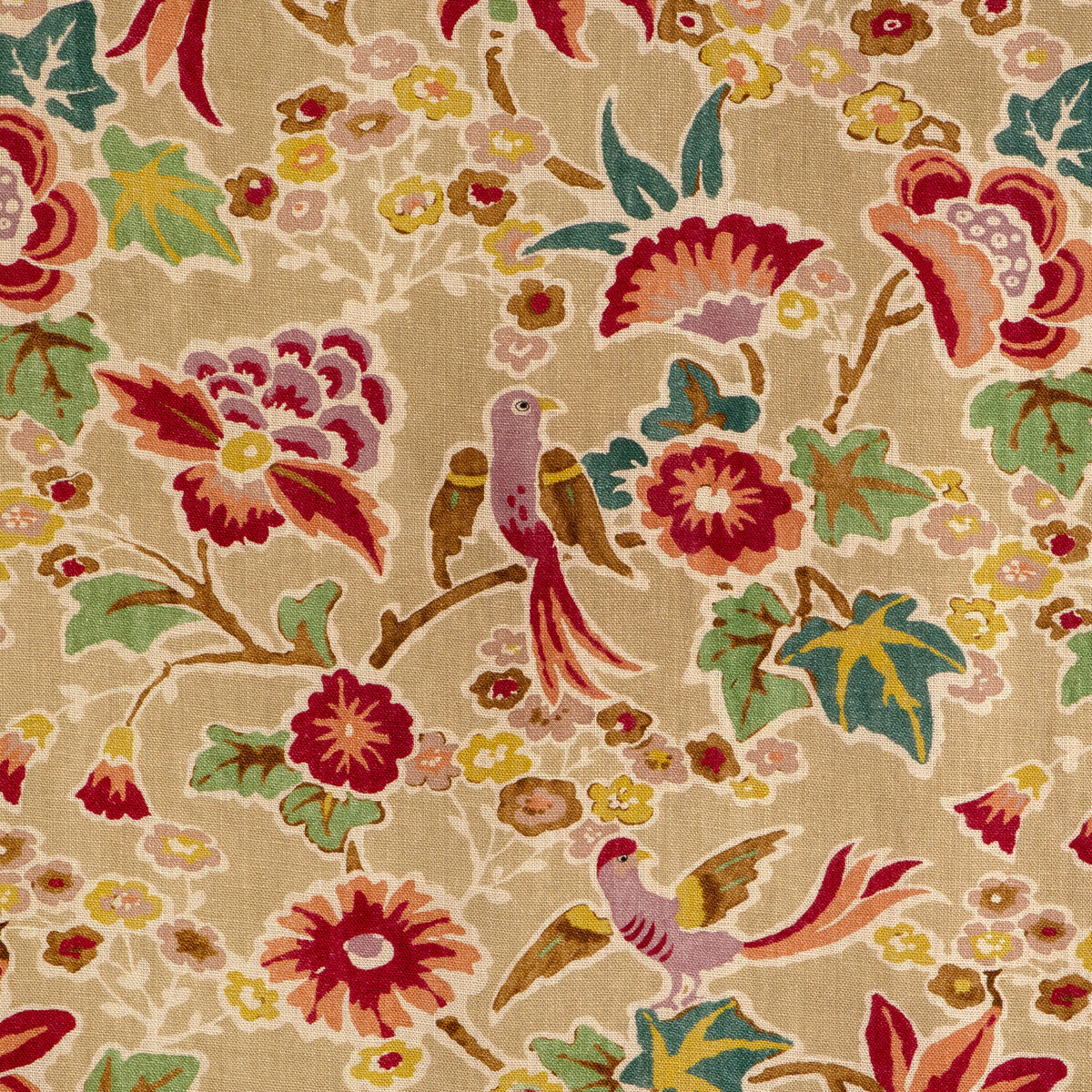 2023142730-posy-print-berryleaf-lee-jofa - LEE JOFA Fabric