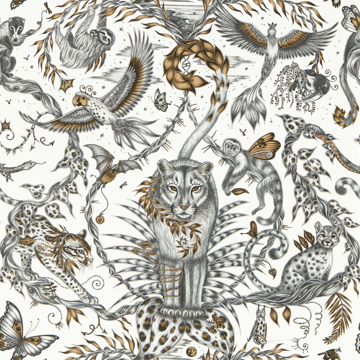 w021301cac0-bosque-dreams-bronze-wp-clarke-and-clarke - CLARKE AND CLARKE Wallpaper