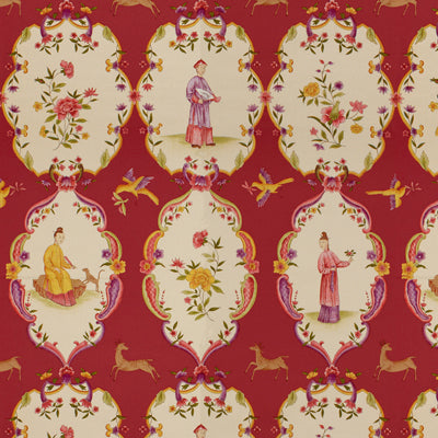 br-716151750-geisha-lacquer-redpurple-brunschwig-fils - BRUNSCHWIG & FILS Fabric