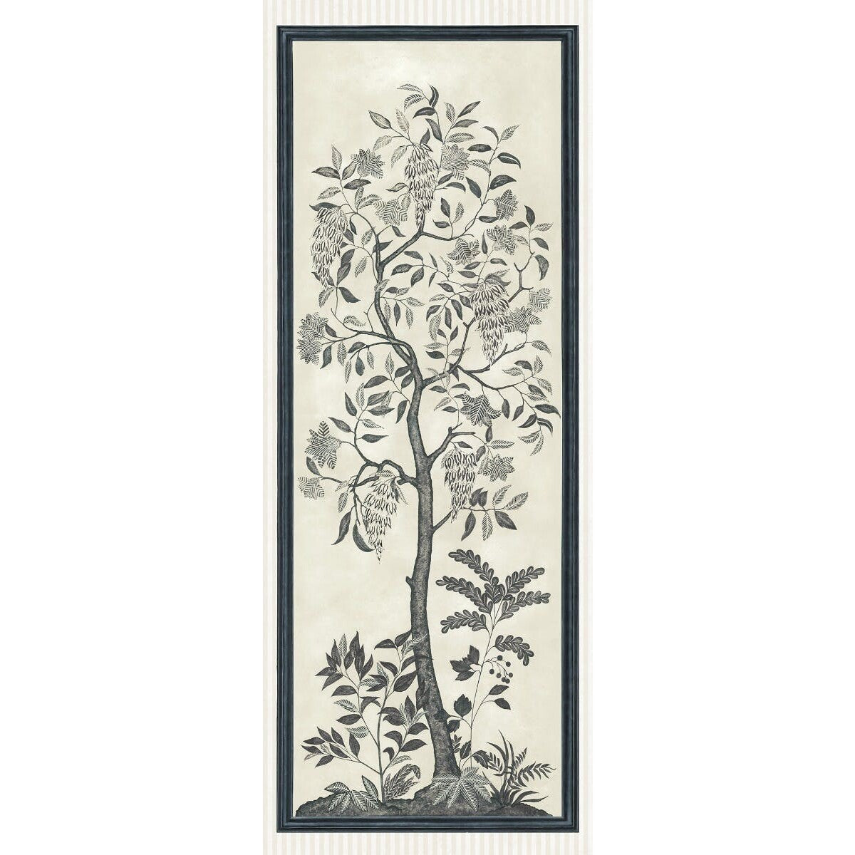 11314041cs0-trees-of-edeneternity-charcoal-parchment-cole-son - COLE & SON Wallpaper