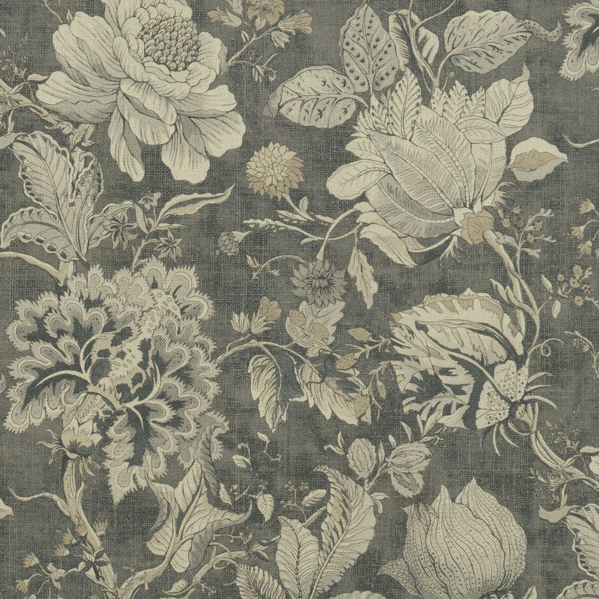 f104801cac0-sissinghurst-charcoal-clarke-and-clarke - CLARKE AND CLARKE Fabric