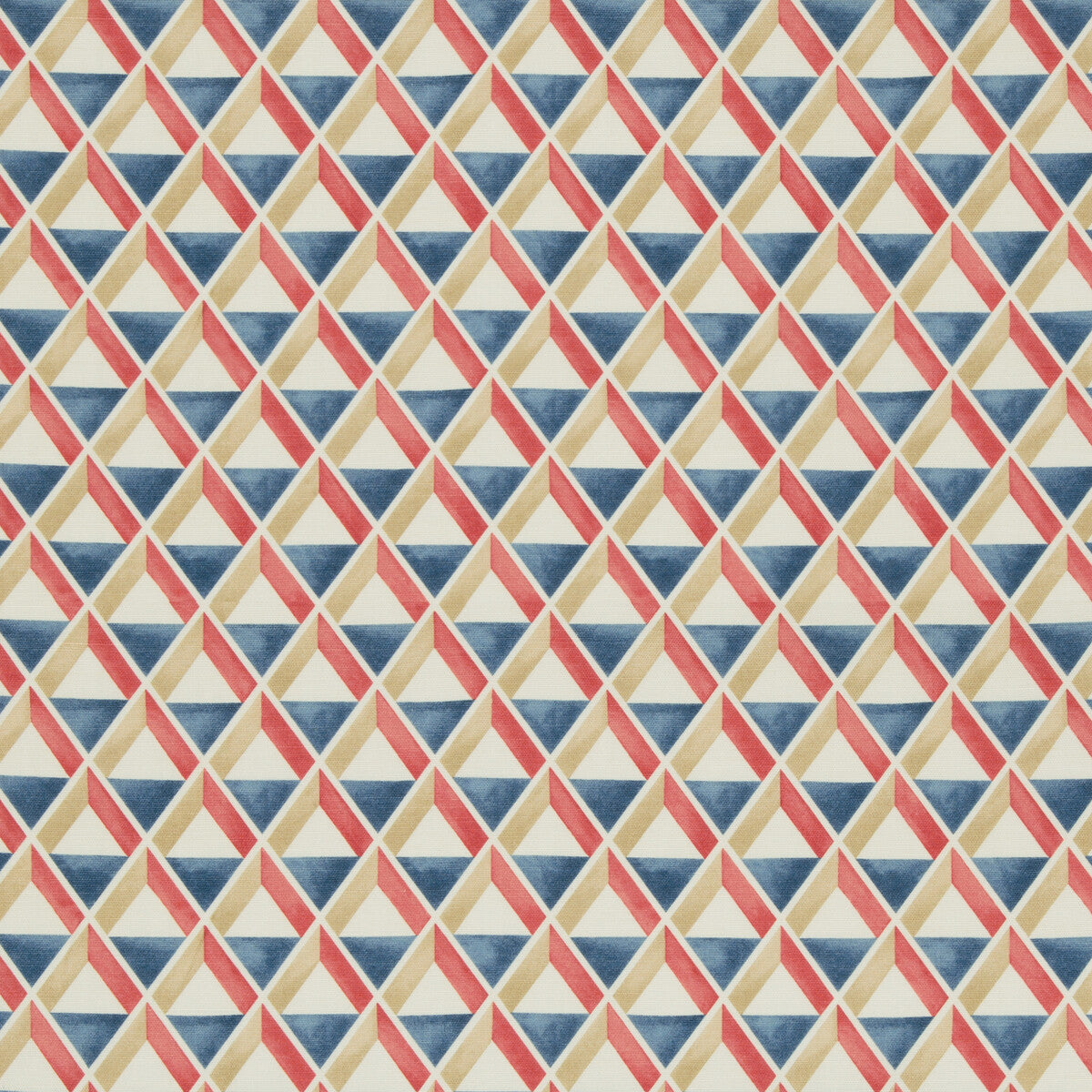 20181441950-cannes-print-redblue-lee-jofa - LEE JOFA Fabric