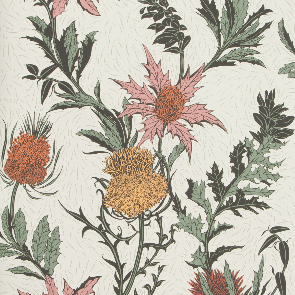 11514043cs0-thistle-a-pinkorangeparch-cole-son - COLE & SON Wallpaper