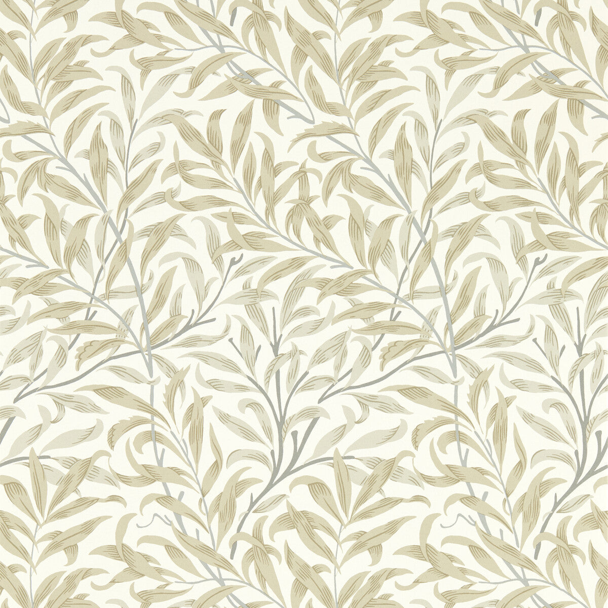 w017203cac0-willow-boughs-linen-wp-clarke-and-clarke - CLARKE AND CLARKE Wallpaper