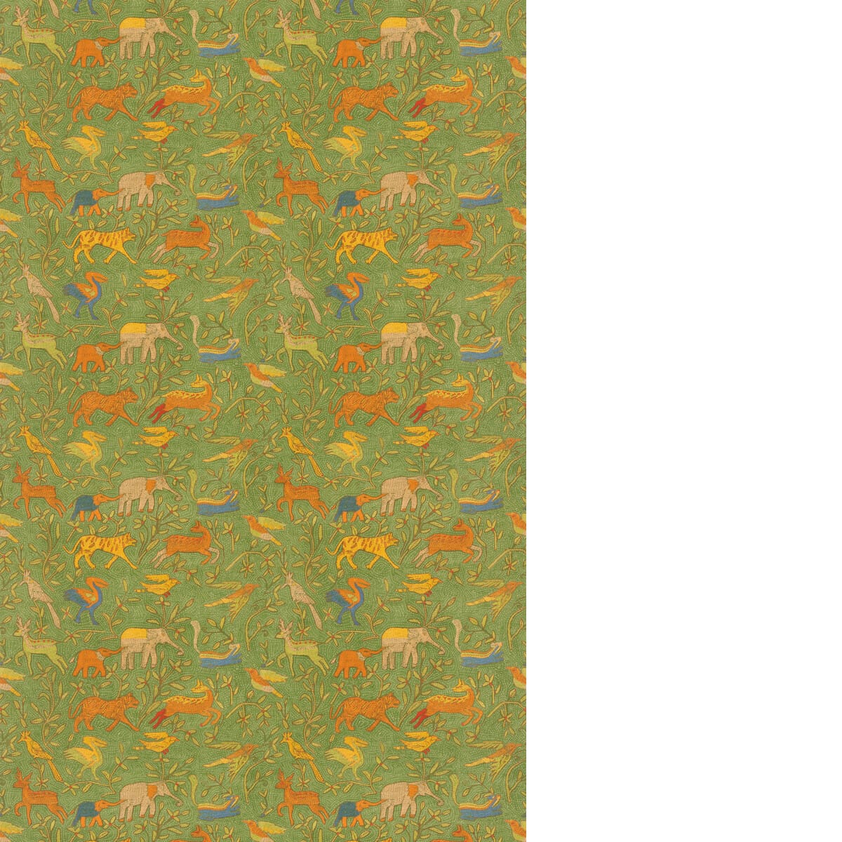bp1113330-noahs-ark-green-g-p-j-baker - G P & J BAKER Fabric