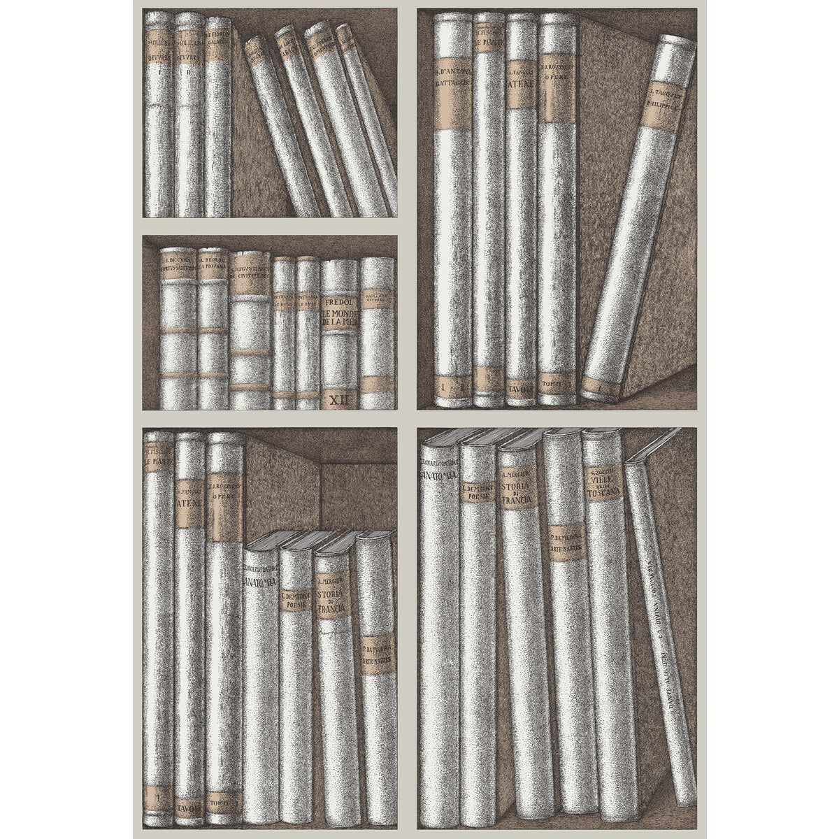 11415029cs0-ex-libris-stonelinen-cole-son - COLE & SON Wallpaper