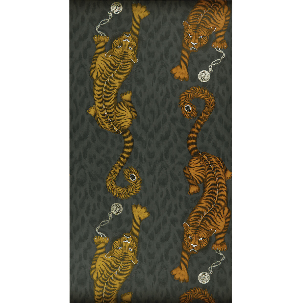 w010501cac0-tigris-flame-clarke-and-clarke - CLARKE AND CLARKE Wallpaper