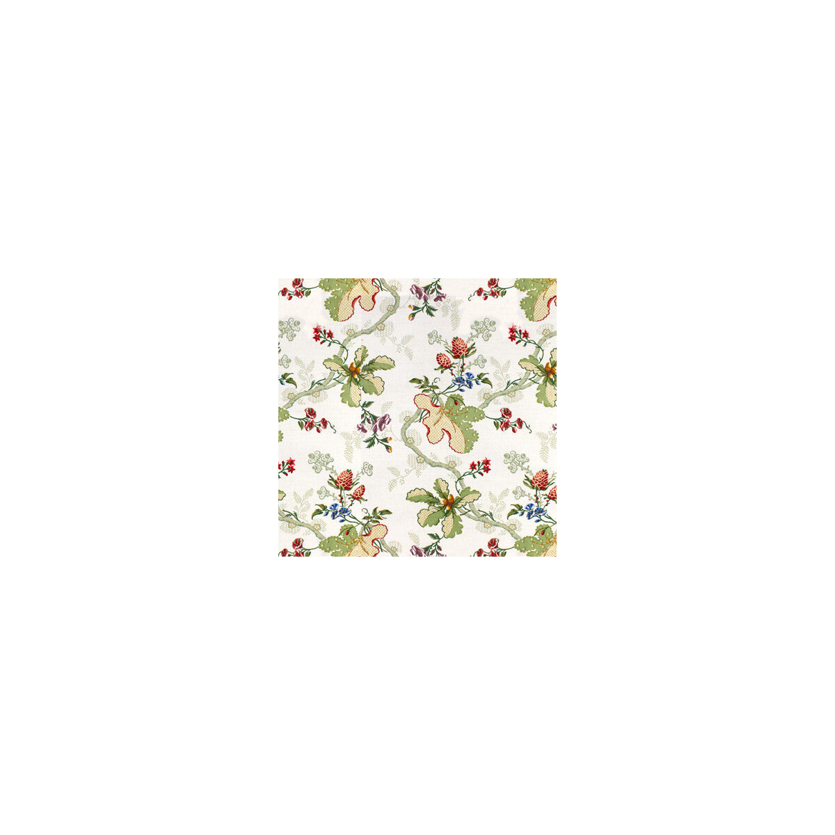 br-793550000-fabriano-cotton-and-linen-print-white-brunschwig-fils - BRUNSCHWIG & FILS Fabric