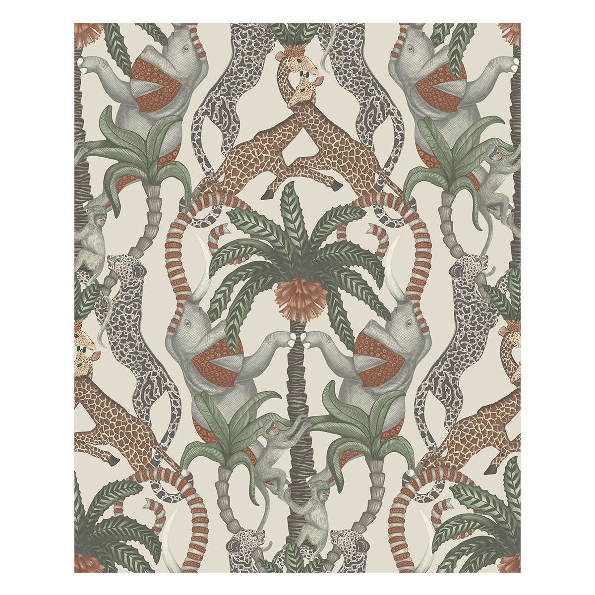 1192011cs0-safari-totem-trctfrstgrnstn-cole-son - COLE & SON Wallpaper