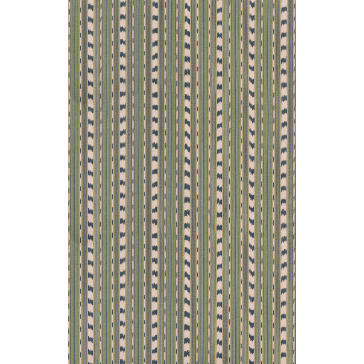bf1111410-basil-stripe-greenindigo-g-p-j-baker - G P & J BAKER Fabric