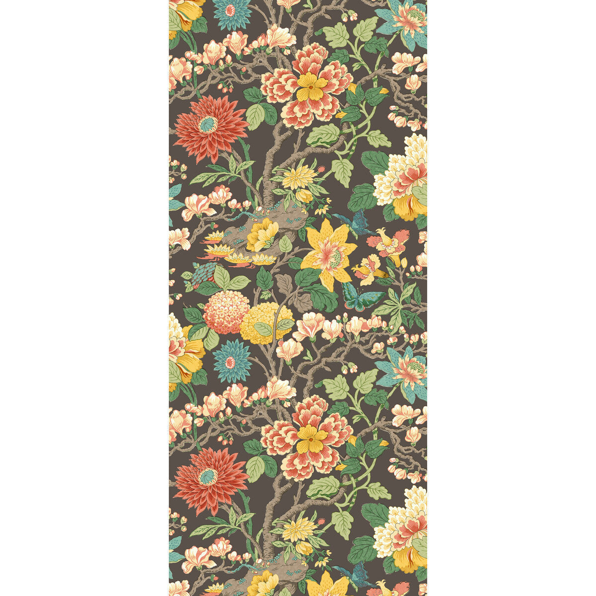 bw4512170-little-magnolia-charcoaljewel-g-p-j-baker - G P & J BAKER Wallpaper