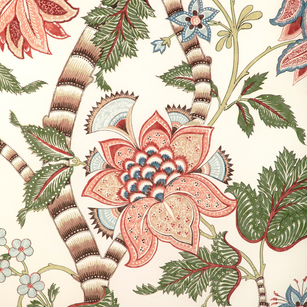 80231053120-cadenet-print-apricotsage-brunschwig-fils - BRUNSCHWIG & FILS Fabric