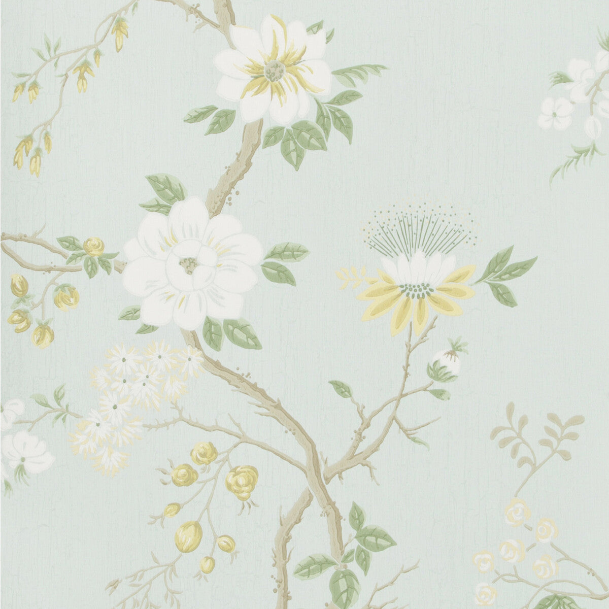 1158025cs0-camellia-lemonsageprm-blu-cole-son - COLE & SON Wallpaper