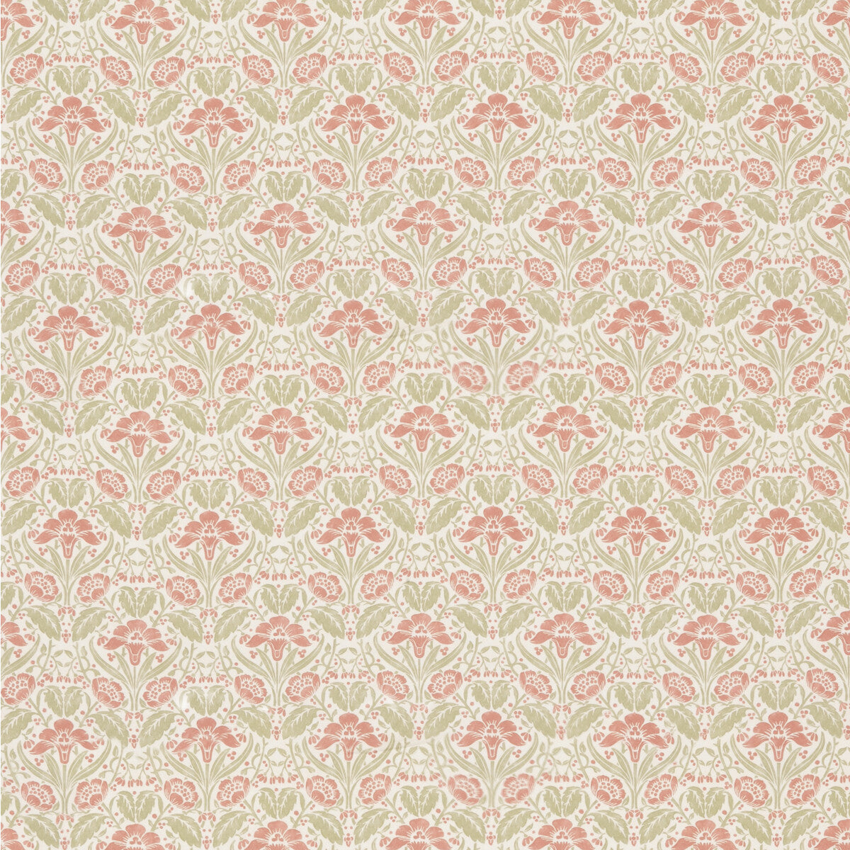 bp1096810-iris-meadow-cotton-pinkgreen-g-p-j-baker - G P & J BAKER Fabric