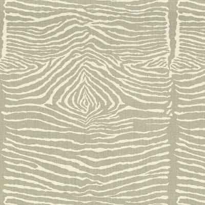 br-79168110-le-zebre-linen-print-pewter-brunschwig-fils - BRUNSCHWIG & FILS Fabric