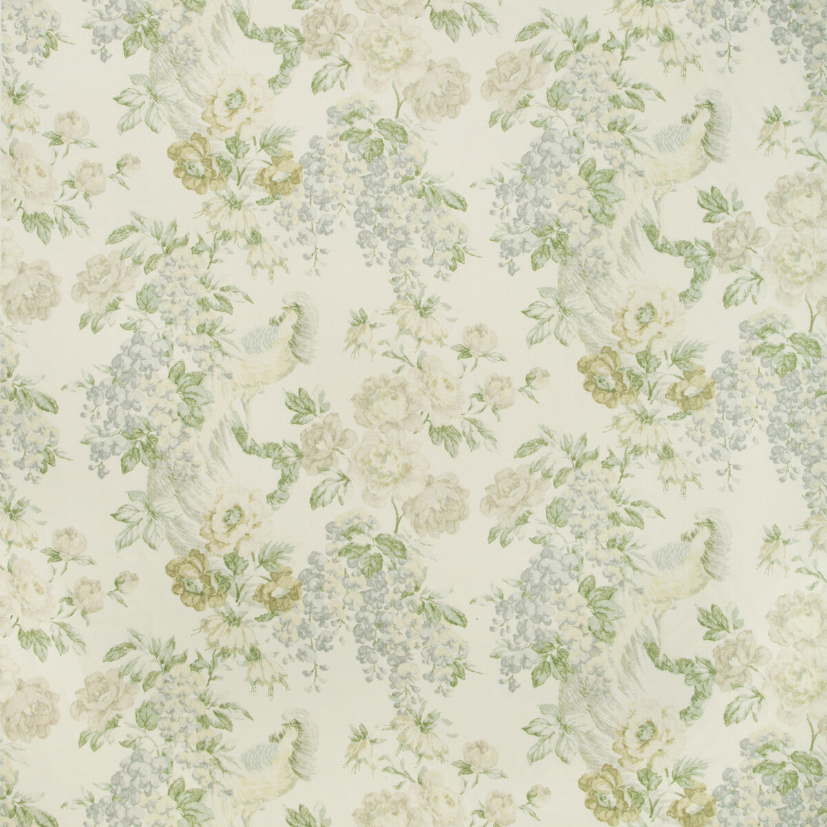 20181393150-montecito-floral-skygreen-lee-jofa - LEE JOFA Fabric