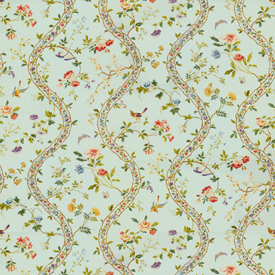 br-796812050-silk-road-cotton-print-opal-brunschwig-fils - BRUNSCHWIG & FILS Fabric