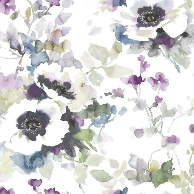 garden-anemone-premium-peel-stick-wallpaper-lilac-green-york-wallcoverings-psw1082rl