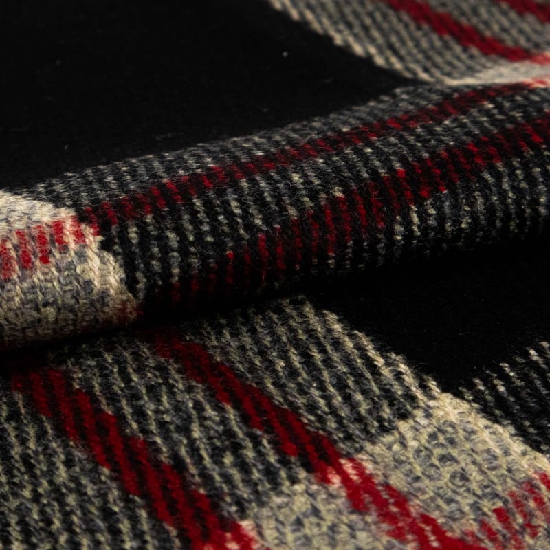 FRL5202-01 Refinery Plaid Cinder by Ralph Lauren Fabric - Ralph Lauren Fabric Fabric