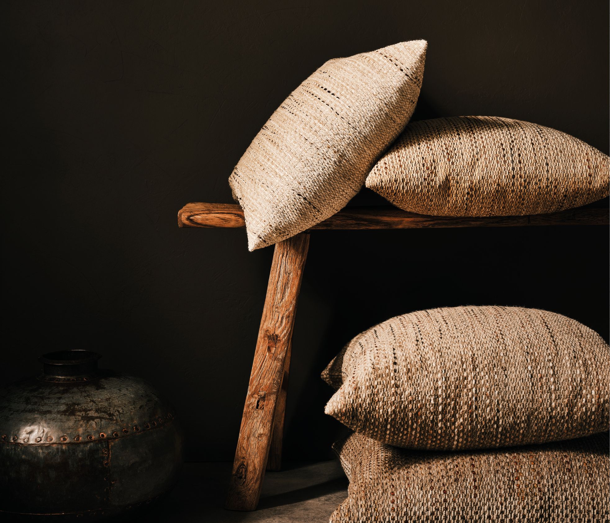 Caraballo Rila Oatmeal - Osborne & Little - F8042-04 Fabric