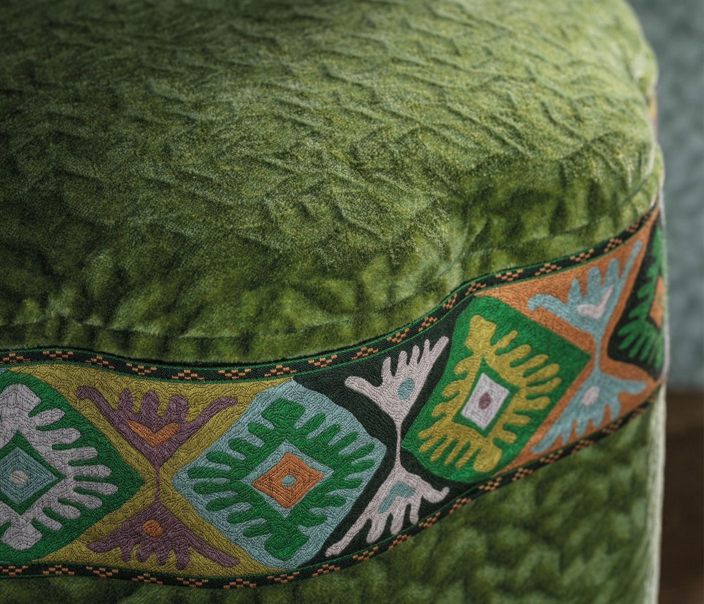 Byzance Sevara Braid Emerald - Osborne & Little - T813-02 Trim