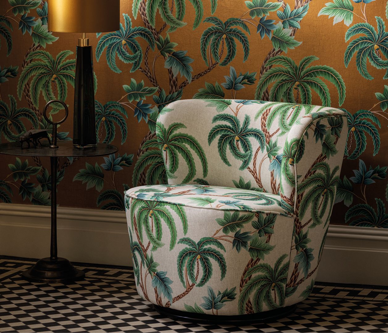 Byzance Shalimar Emerald - Osborne & Little - F7896-02 Fabric