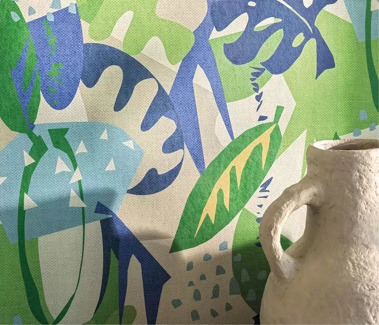 Irisa Zylina Terracotta/Teal. - Osborne & Little - W7852-02 Wallcovering