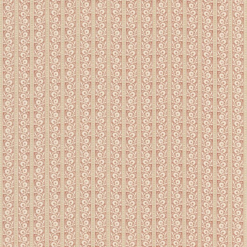 G P & J Baker Fabric BP10999.3 Bibury Red/Sand