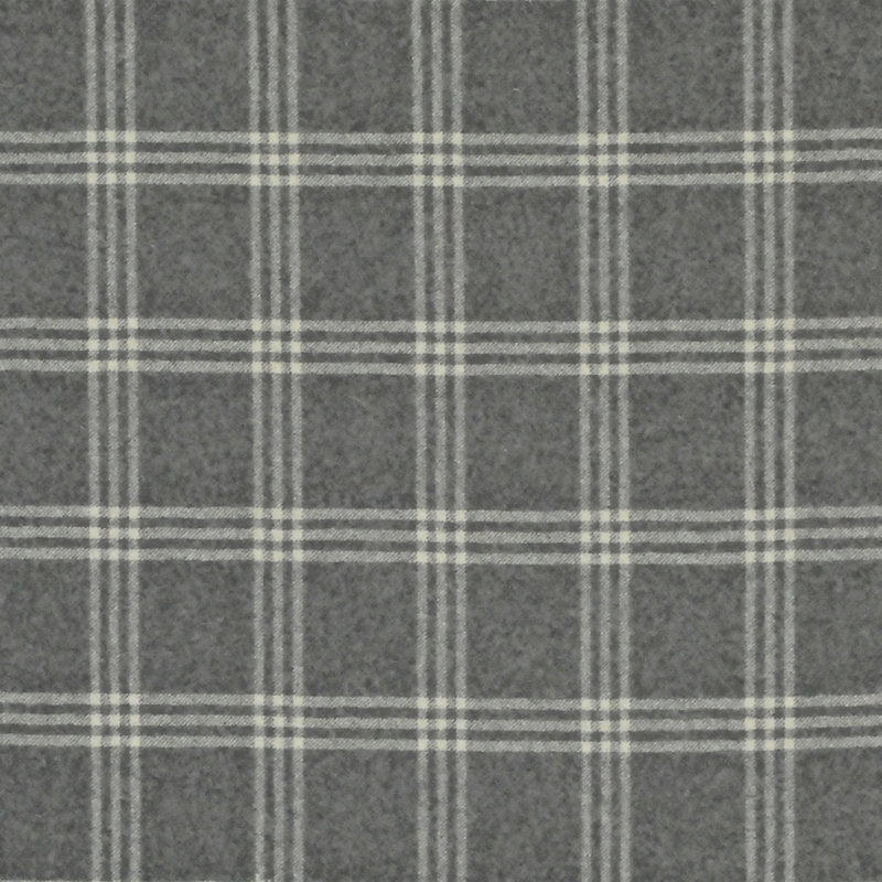 FRL5071-02 Dickens Wool Check Smoke by Ralph Lauren Fabric