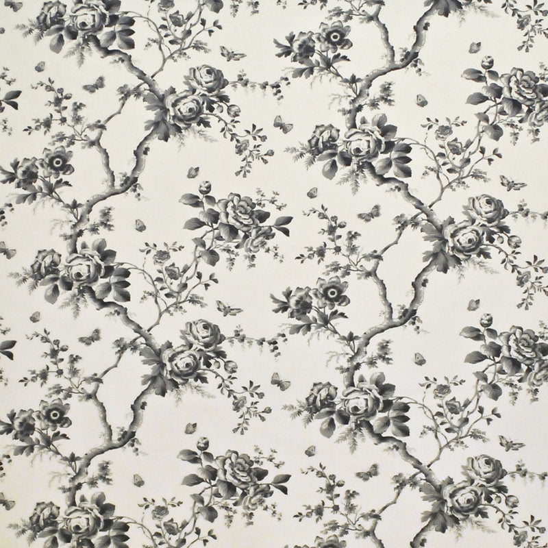 FRL5230-01 Vintage Ashfield Floral Etching by Ralph Lauren Fabric - Ralph Lauren Fabric Fabric